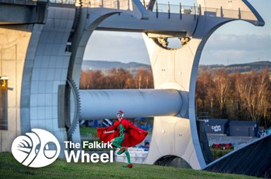 Christmas Falkirk Wheel 2021