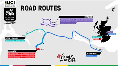 UCI road routes