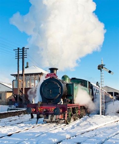 Santa Steam Trains at Bo'ness & Kinneil Railway