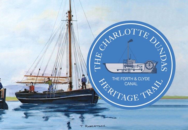 Charlotte Dundas Heritage Trail Banner