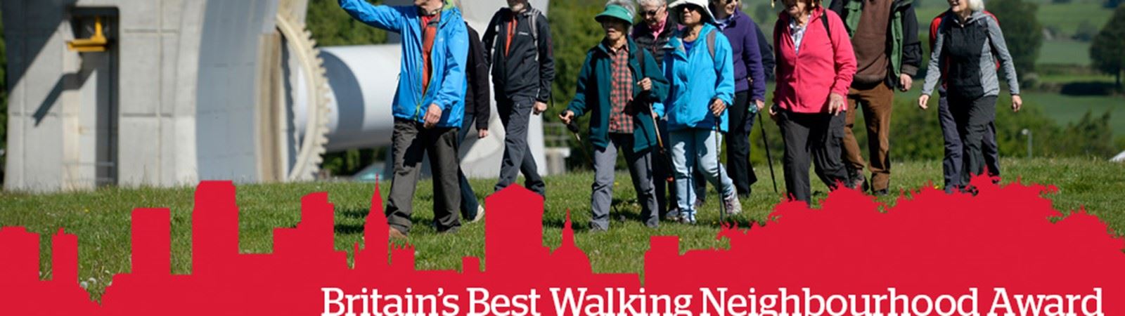 Falkirk UK's best walking neighbourhood 