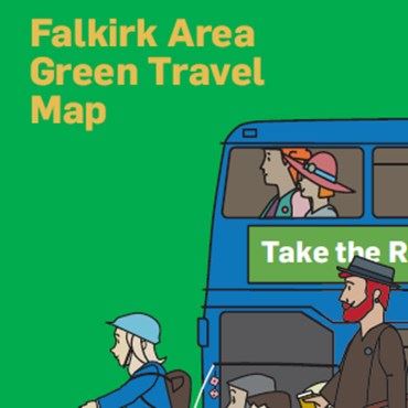 Falkirk Area Green Travel Map