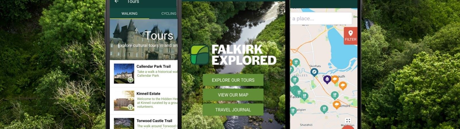 Falkirk Explored app