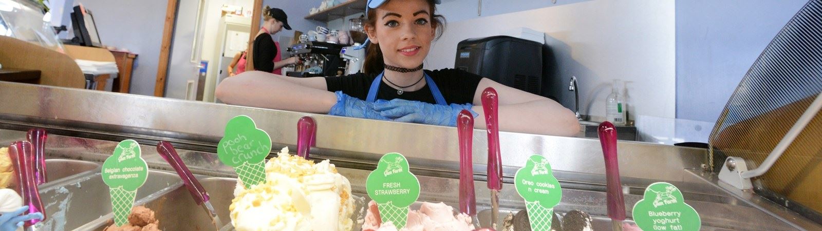 Milkbarn Ice Cream Parlour, Falkirk|Icecream|Things to do in Falkirk